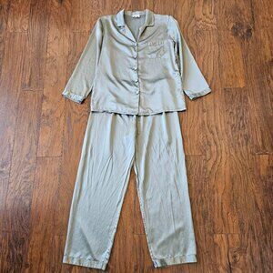 LILYSILK Silk Pajamas 100% Mulberry Women's Size Large Luxury & Cozy Sleepwear